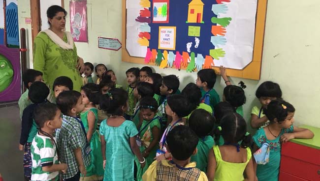 Pre-Primary Activity at S.V.P.T's Ghodbunder Road Thane