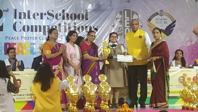 Purva Sawant (Class X) 2nd Prize - Marathi Elocution Competition 2022-23 | Schools in GB Road Thane