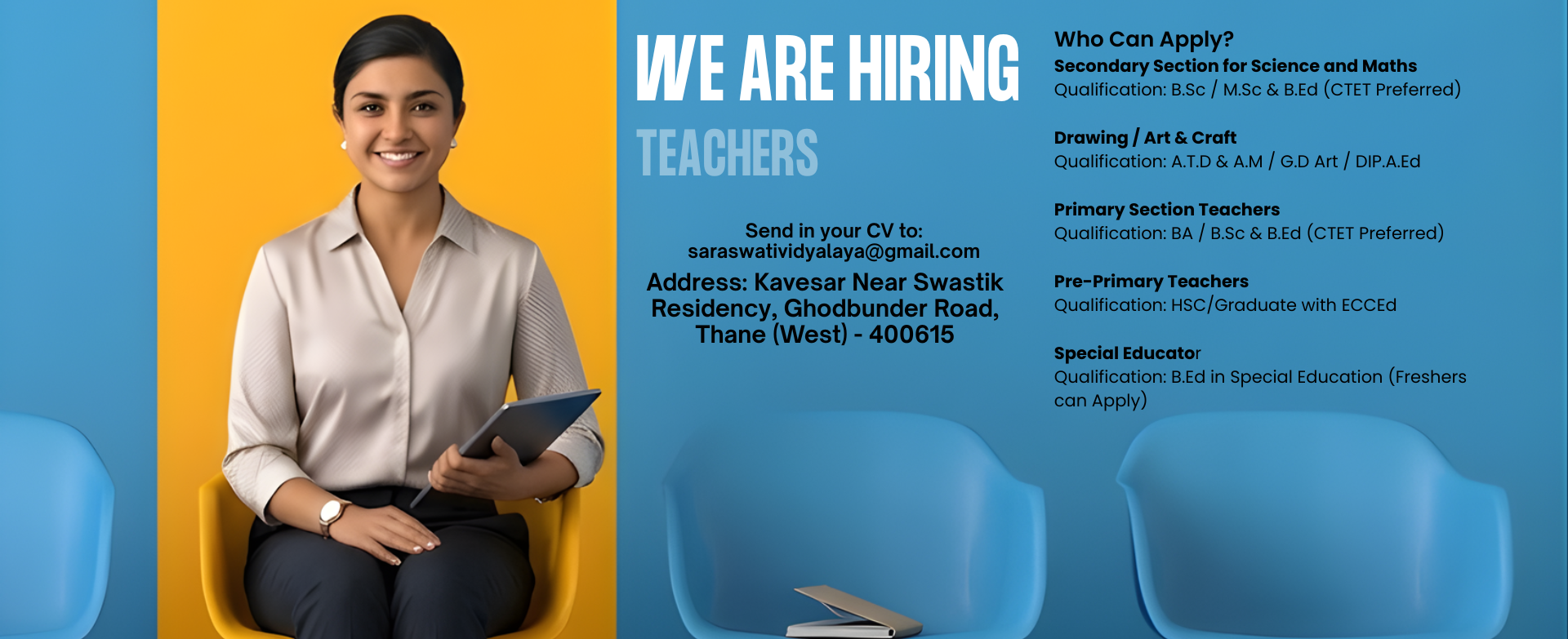 Navabharat - Education Award 2023 | Saraswati Vidyalaya GB Road Thane