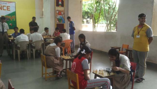 Chess Competition at S.V.P.T's Ghodbunder Road Thane