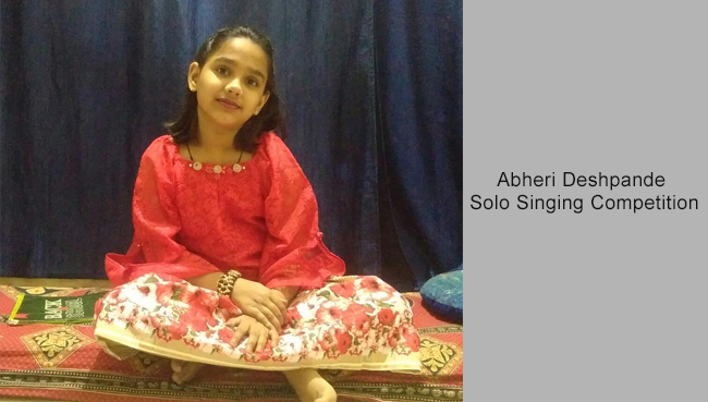 Abheri Deshpande Solo Singing Competition | Schools in GB Road Thane