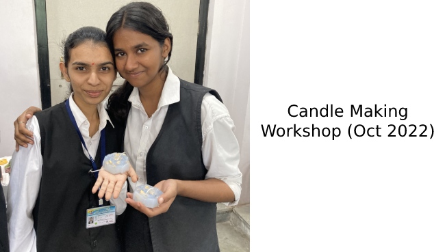 Candle Making Workshop Oct 2022-2023 | Schools in GB Road Thane