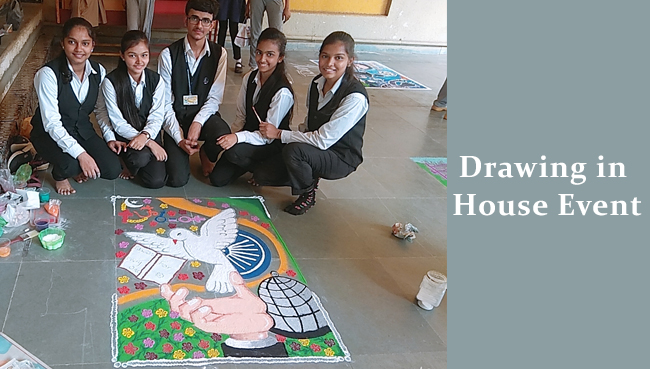 Drawing In house Event on 28 January 2020 | Schools in GB Road Thane