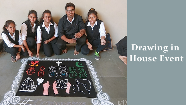  Drawing In house Event on 28 January 2020 | Schools in GB Road Thane