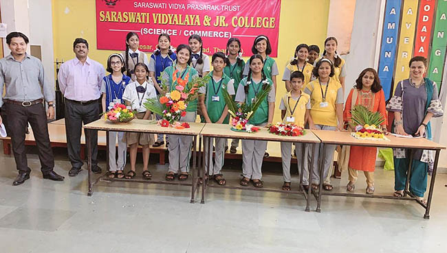 In house Flower decoration 2019 | Schools in GB Road Thane