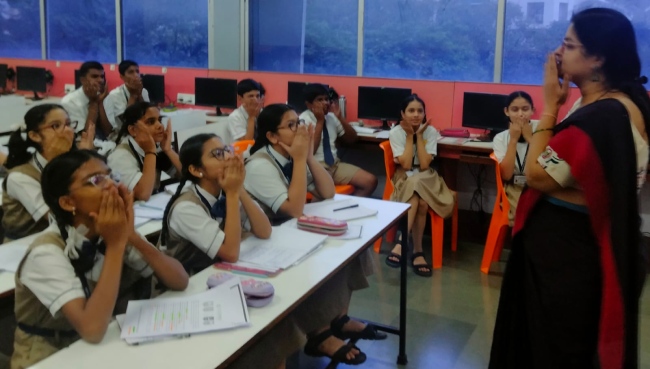 Leadership workshop for Council Students (Oct 2022) | Schools in GB Road Thane