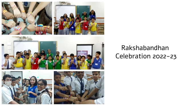 Rakshabandhan Celebration 2022-23  Schools in GB Road Thane