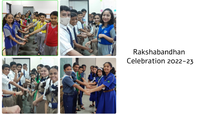 Rakshabandhan Celebration 2022-23 | Schools in GB Road Thane