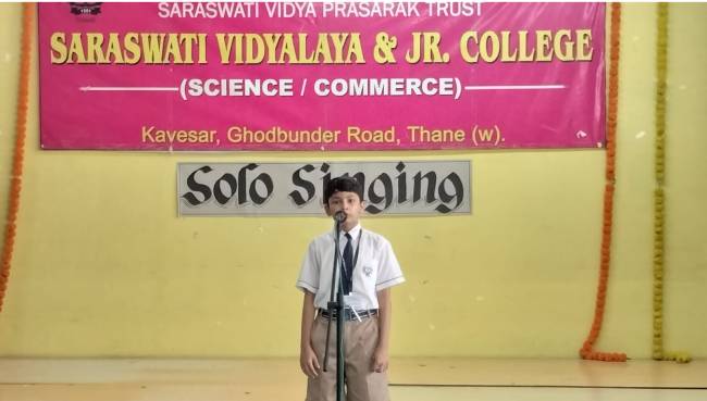 Solo Singing Competition 2022-23 | Schools in GB Road Thane
