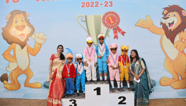 Sports Day 2022-23 | Schools in GB Road Thane