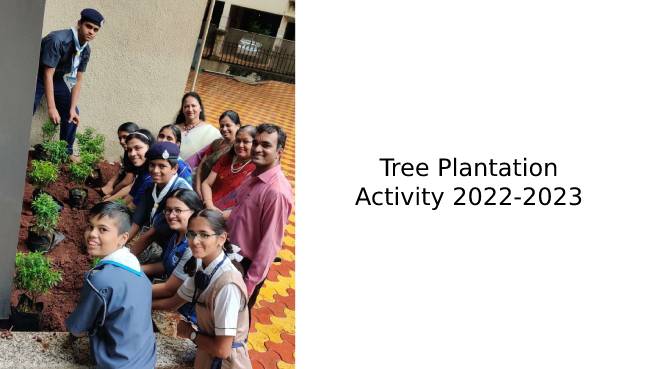 Tree Plantation Activity 2022-2023 | Schools in GB Road Thane