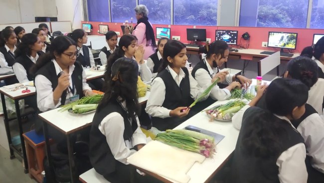 Vegetable Carving Workshop October 2022-2023 | Schools in GB Road Thane