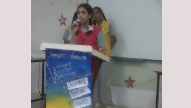 Elocution Competiton 2018 at S.V.P.T's Ghodbunder Road Thane
