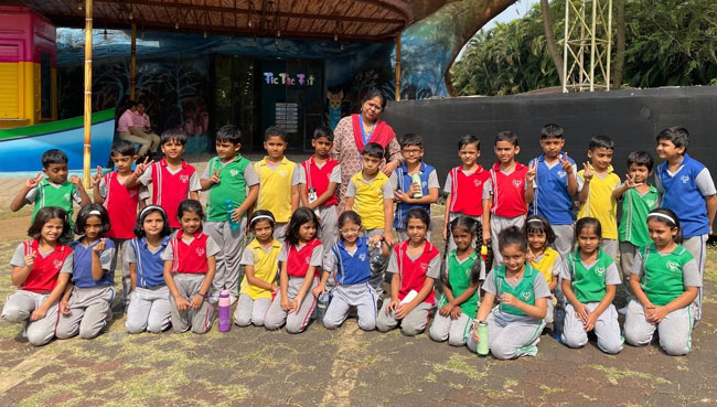 School Picnic grade 1 and 2 -Tic Tac Tot (Game zone Essel world) & Bird park year 2024