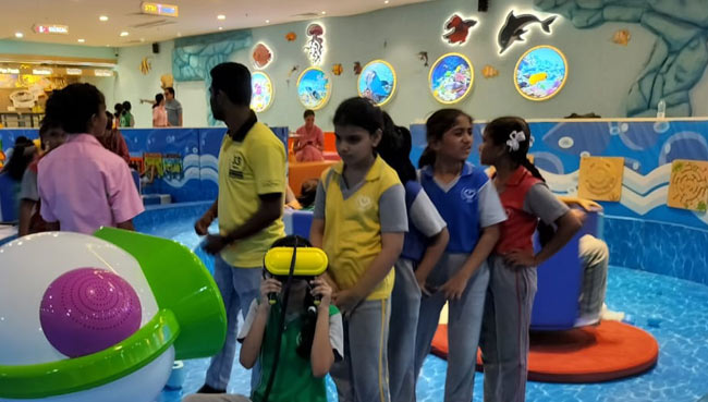 School Picnic grade 3, 4 and 5 - Tic Tac Tot (Game zone Essel world) & Bird park year 2024