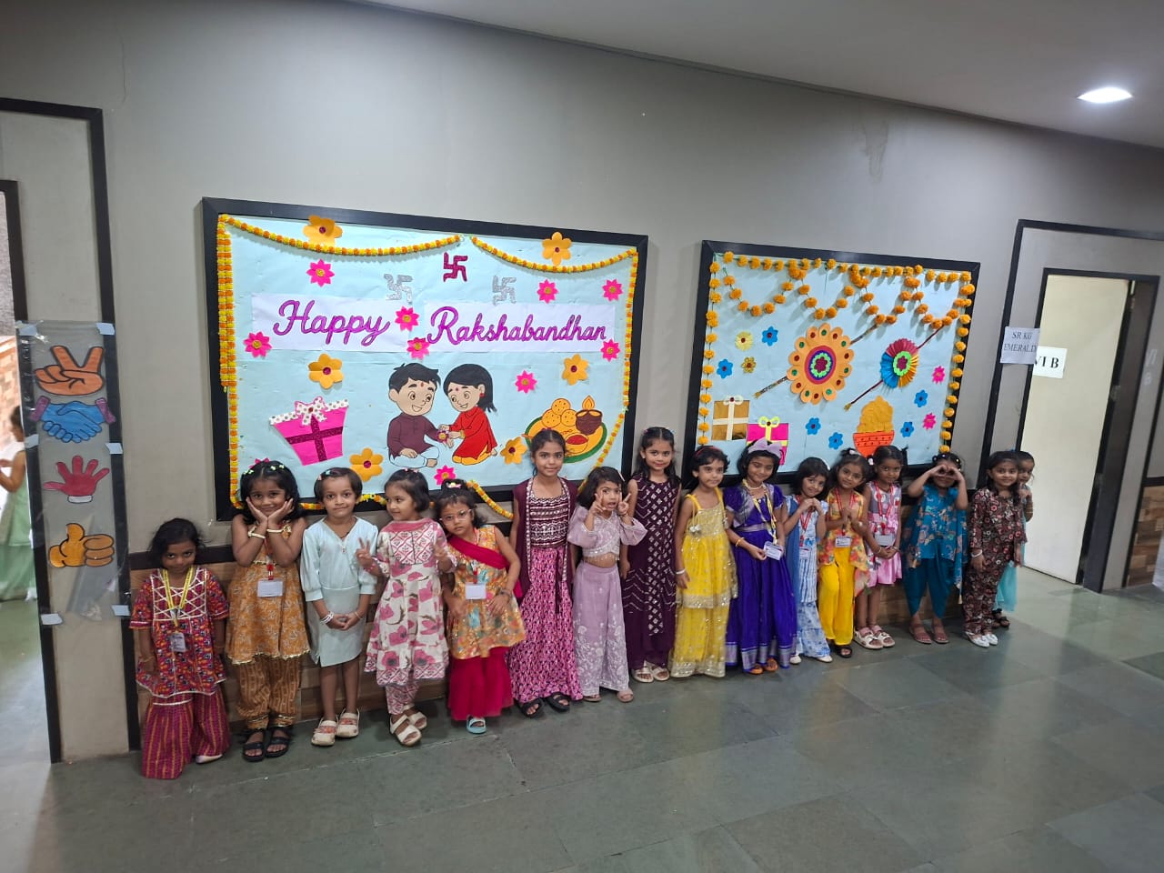 Rakshabandhan Celebration - Nursery, Jr. KG, and Sr. KG