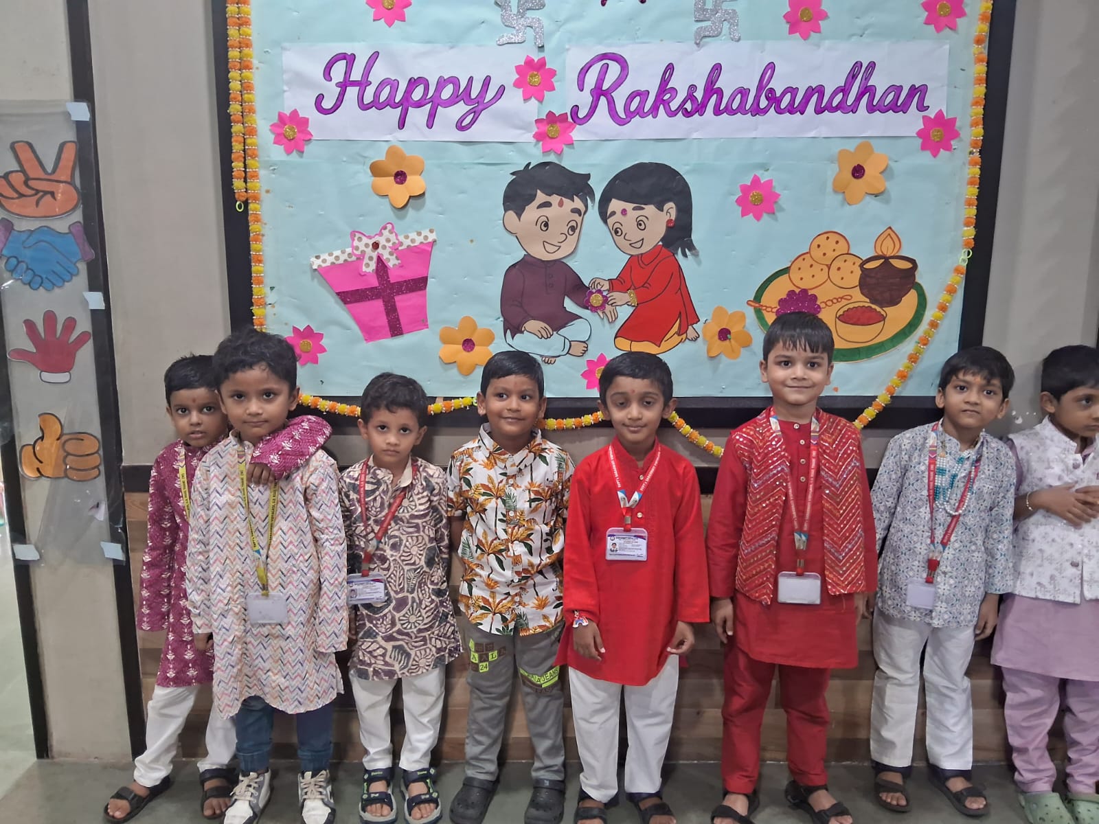Rakshabandhan Celebration - Nursery, Jr. KG, and Sr. KG