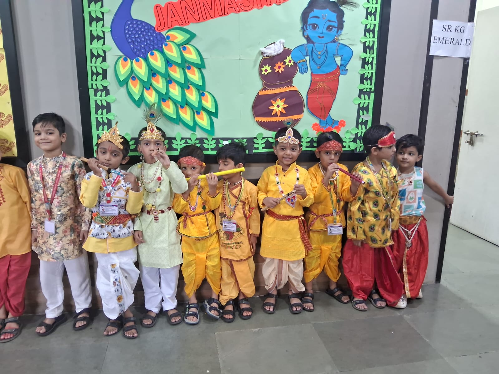 Janmashtami Celebration - Nursery, Jr. KG, and Sr. KG