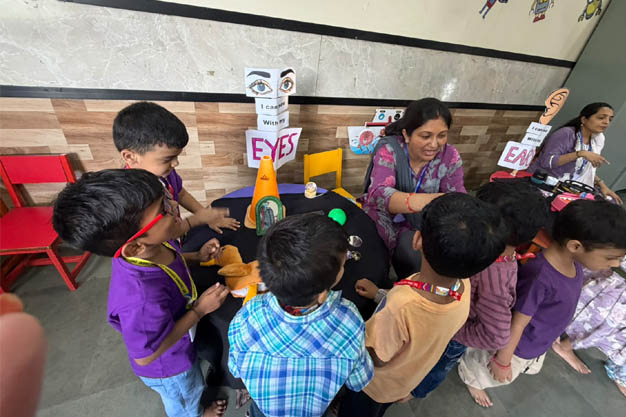 Sensory Day Celebration | Nursery, Jr. KG & Sr. KG