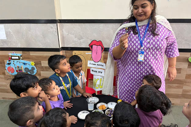 Sensory Day Celebration | Nursery, Jr. KG & Sr. KG
