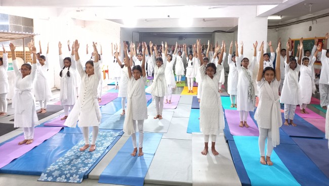 International Yoga Day (2023-2024) | Schools in GB Road Thane