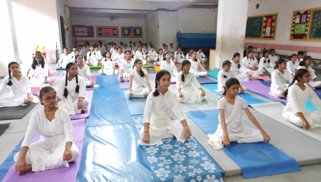 International Yoga Day (2023-2024) | Schools in GB Road Thane