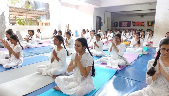 International Yoga Day (2023-2024) | Schools in GB Road Thane