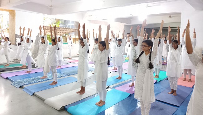 International Yoga Day (2023-2024) | Schools in GB Road Thane