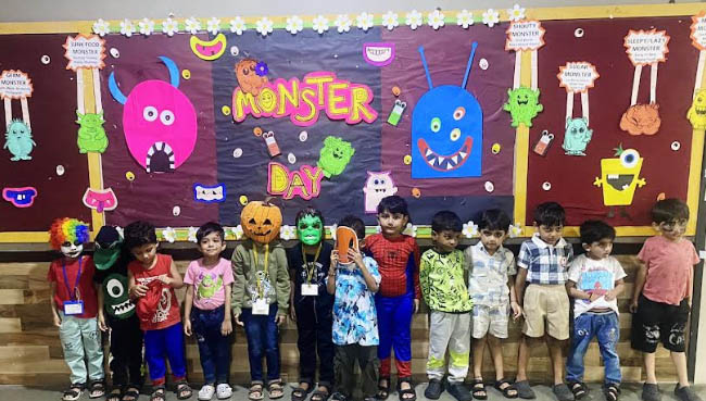 Monster Day - Pre - Primary section