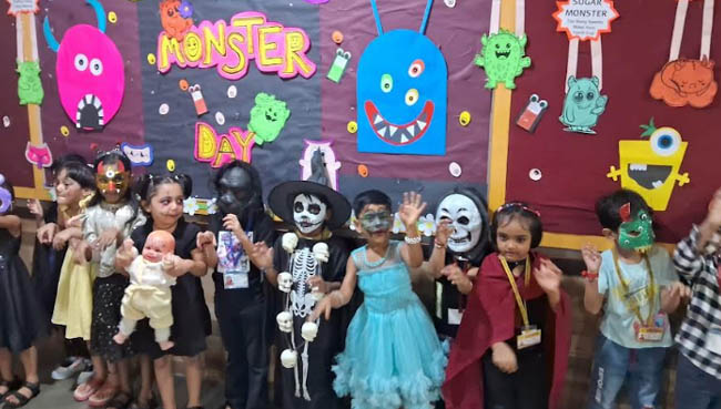 Monster Day - Pre - Primary section