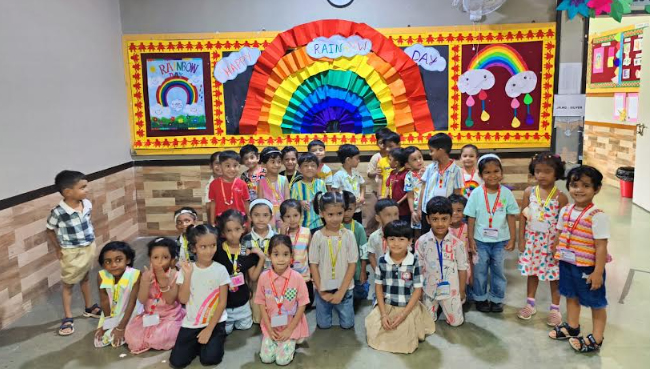 Rainbow day Celebration 2026 | Sr. KG