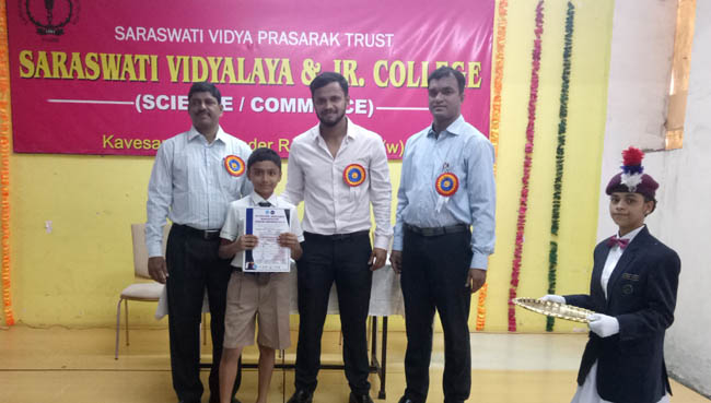 School Marathon Prize Winners 2018 at S.V.P.T's Ghodbunder Road Thane