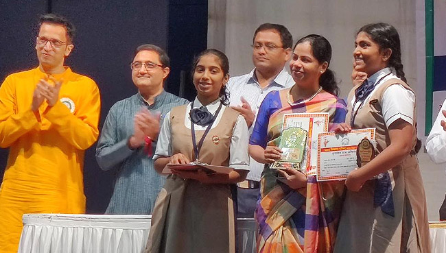  All Rounder Award by Bharat Vikas Parishad 2019 | Schools in GB Road Thane